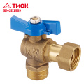 TMOK china supplier wholesale forged cw617n butterfly handle brass ball valve with good price